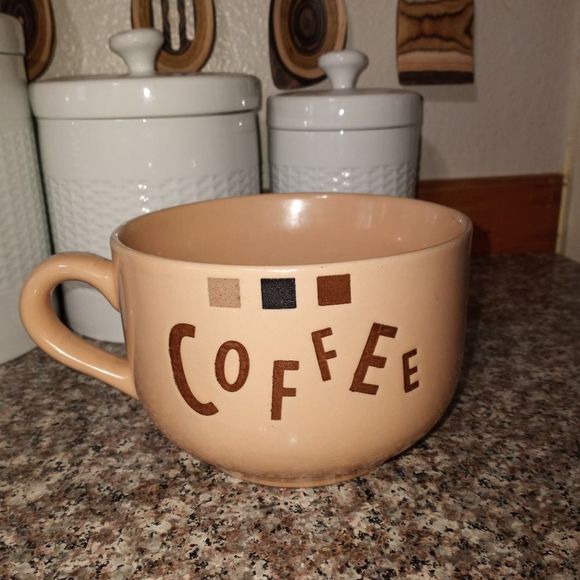 Large Brown Coffee Mug - Picture 7 of 7